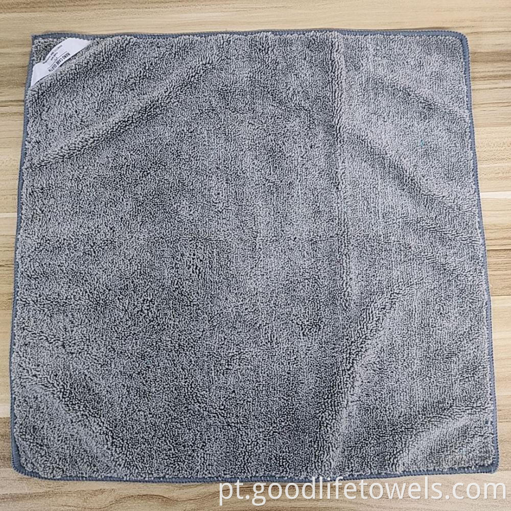 350gsm 40x40cm Car Wash Cleaning Microfiber Towel